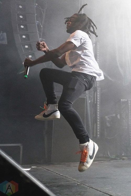 TORONTO, ON - OCTOBER 21: Jazz Cartier performs at Phoenix Concert Theatre in Toronto on October 21, 2017. (Photo: Anton Mak/Aesthetic Magazine)