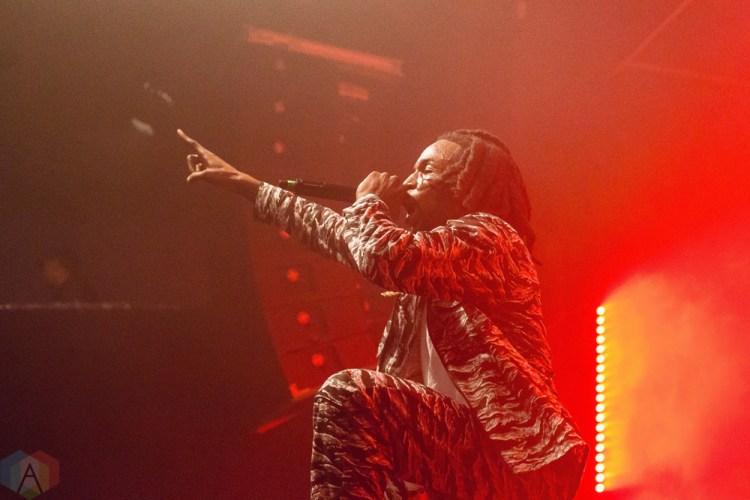 TORONTO, ON - OCTOBER 21: Jazz Cartier performs at Phoenix Concert Theatre in Toronto on October 21, 2017. (Photo: Anton Mak/Aesthetic Magazine)