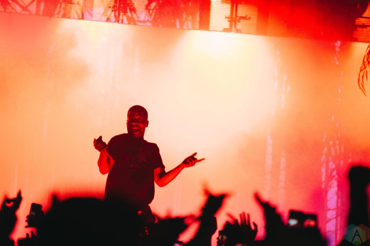 Kid Cudi performs at Rebel in Toronto on October 4, 2017. (Photo: Stephan Ordonez/Aesthetic Magazine)