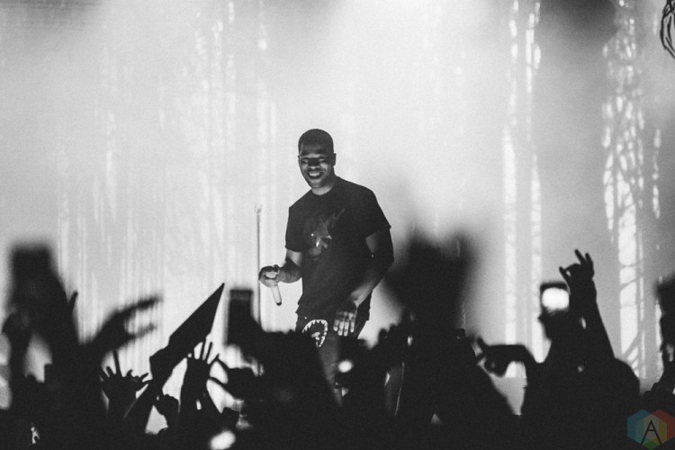 Kid Cudi performs at Rebel in Toronto on October 4, 2017. (Photo: Stephan Ordonez/Aesthetic Magazine)