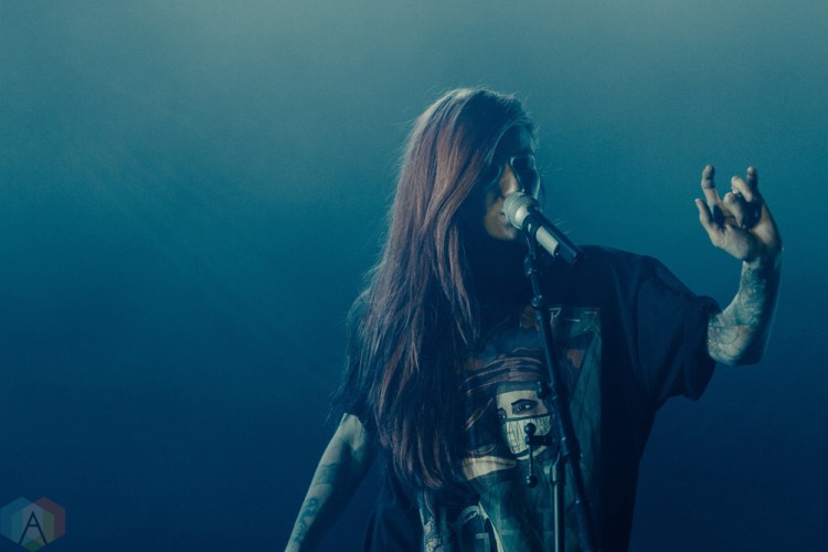 CHICAGO, IL - OCTOBER 22: Lights performs at Riviera Theatre in Chicago on October 22, 2017. (Photo: Kris Cortes/Aesthetic Magazine)