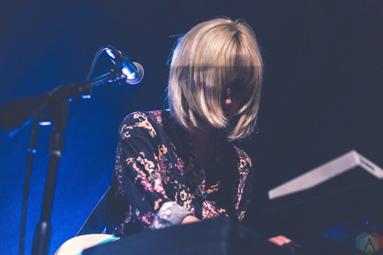 DETROIT, MICHIGAN - OCTOBER 11: Lo Moon performs at The Fillmore in Detroit, Michigan on October 11, 2017. (Photo: Taylor Ohryn/Aesthetic Magazine)