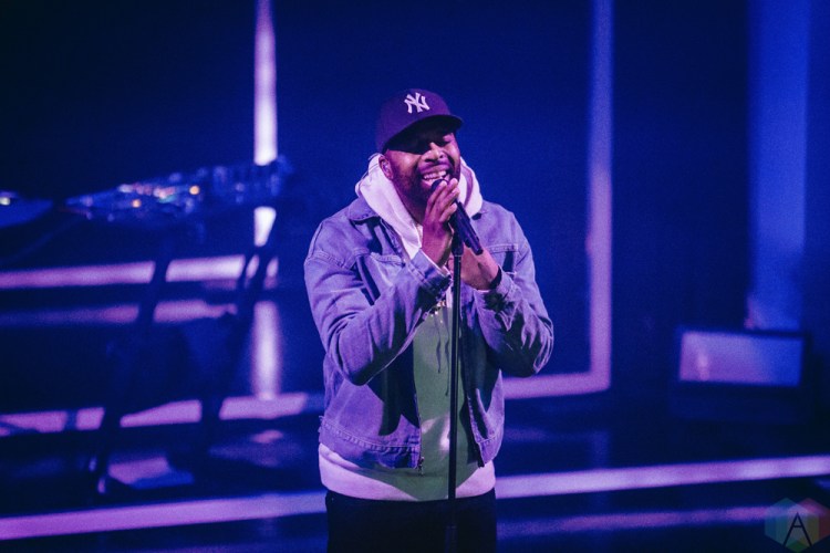 TORONTO, ON - OCTOBER 19: Majid Jordan performs at The Great Hall in Toronto on October 19, 2017. (Photo: Anton Mak/Aesthetic Magazine)
