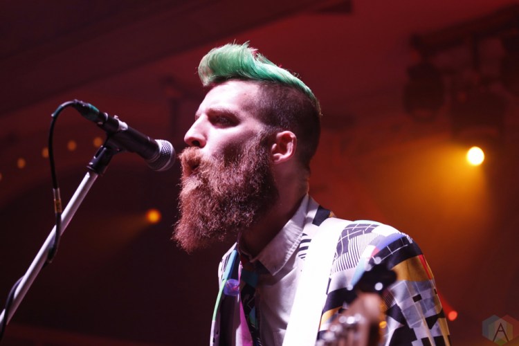 Misterwives performs at Crystal Ballroom in Portland, Oregon on October 6, 2017. (Photo: Krystyn Bristol/Aesthetic Magazine)