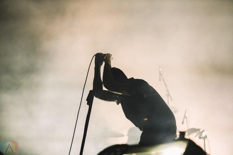 SACRAMENTO, CA - OCTOBER 21: Nine Inch Nails performs at Aftershock Festival in Sacramento, CA on October 21, 2017. (Photo: Kyle Simmons/Aesthetic Magazine)