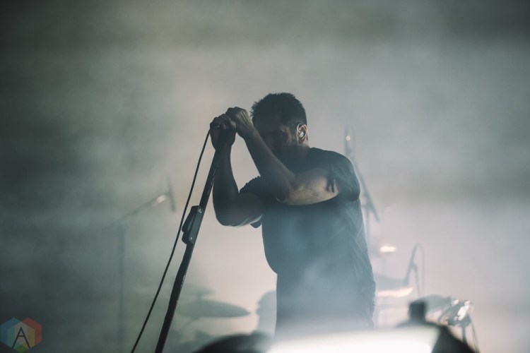 SACRAMENTO, CA - OCTOBER 21: Nine Inch Nails performs at Aftershock Festival in Sacramento, CA on October 21, 2017. (Photo: Kyle Simmons/Aesthetic Magazine)