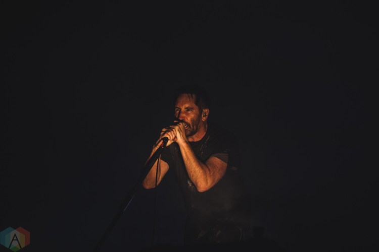 SACRAMENTO, CA - OCTOBER 21: Nine Inch Nails performs at Aftershock Festival in Sacramento, CA on October 21, 2017. (Photo: Kyle Simmons/Aesthetic Magazine)