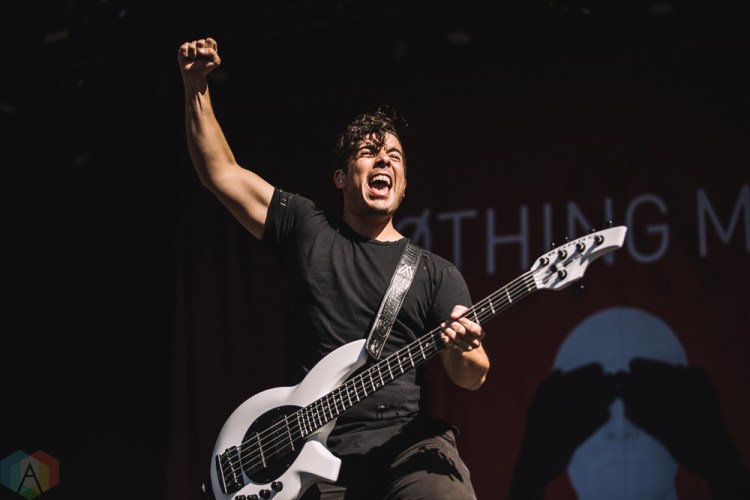 SACRAMENTO, CA - OCTOBER 21: Nothing More performs at Aftershock Festival in Sacramento, CA on October 21, 2017. (Photo: Kyle Simmons/Aesthetic Magazine)