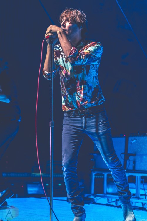 DETROIT, MICHIGAN - OCTOBER 11: Phoenix performs at The Fillmore in Detroit, Michigan on October 11, 2017. (Photo: Taylor Ohryn/Aesthetic Magazine)