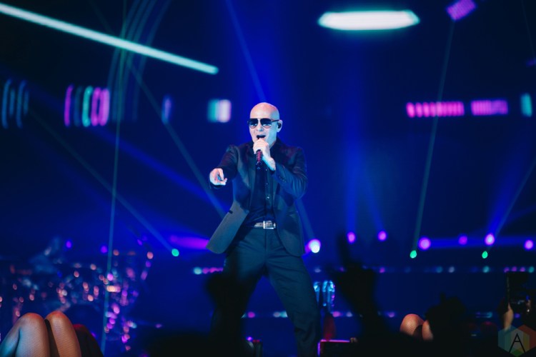 TORONTO, ONTARIO - OCTOBER 14: Pitbull performs at Air Canada Centre in Toronto on October 14, 2017. (Photo: Stephan Ordonez/Aesthetic Magazine)
