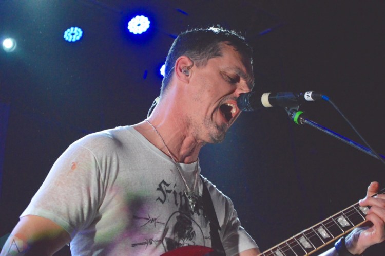 TORONTO, ONTARIO - OCTOBER 11: Propagandhi performs at The Opera House in Toronto on October 11, 2017. (Photo: Justin Roth/Aesthetic Magazine)