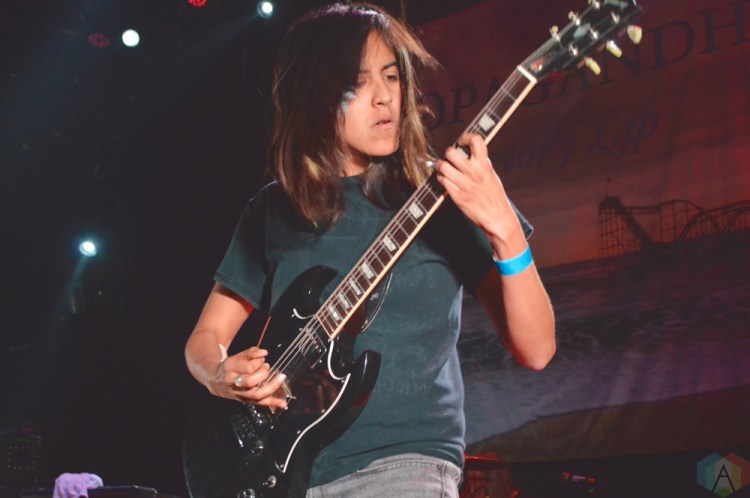 TORONTO, ONTARIO - OCTOBER 11: Propagandhi performs at The Opera House in Toronto on October 11, 2017. (Photo: Justin Roth/Aesthetic Magazine)