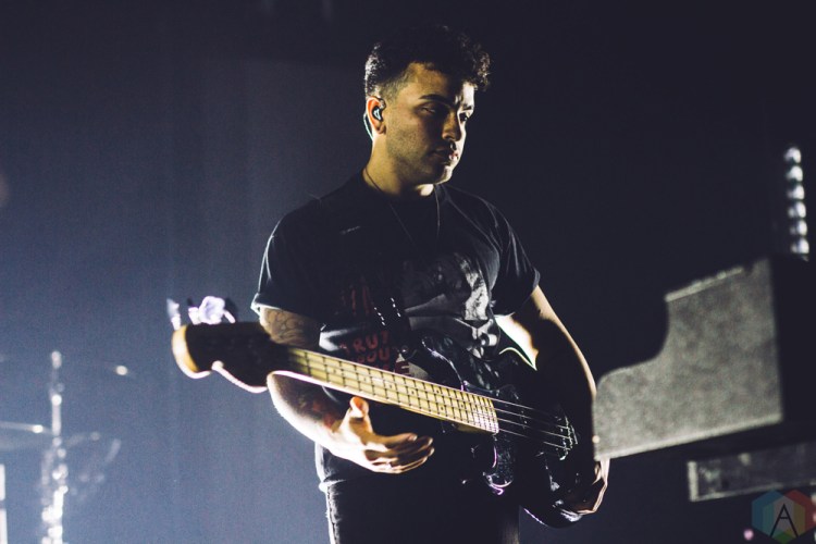 CHICAGO, IL - OCTOBER 22: PVRIS performs at Riviera Theatre in Chicago on October 22, 2017. (Photo: Kris Cortes/Aesthetic Magazine)