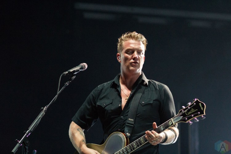 Queens Of The Stone Age performs at CalJam 2017 at Glen Helen Amphitheatre in San Bernardino, California on October 7, 2017. (Photo: James Alvarez/Aesthetic Magazine)