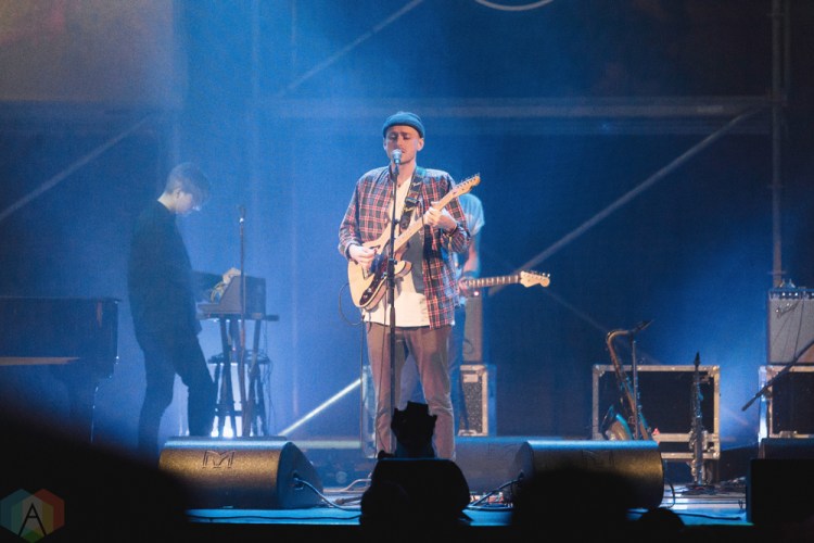 TORONTO, ON - OCTOBER 20: River Tiber performs with BadBadNotGood performs at Massey Hall in Toronto on October 20, 2017. (Photo: Anton Mak/Aesthetic Magazine)