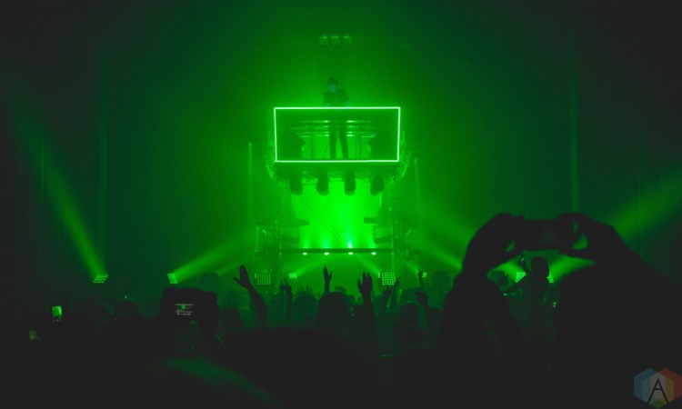 VANCOUVER, BC - OCTOBER 12: RL Grime performs at Vogue Theatre in Vancouver on October 12, 2017. (Photo: Isaac Wray/Aesthetic Magazine)