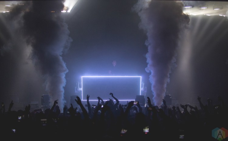 VANCOUVER, BC - OCTOBER 12: RL Grime performs at Vogue Theatre in Vancouver on October 12, 2017. (Photo: Isaac Wray/Aesthetic Magazine)