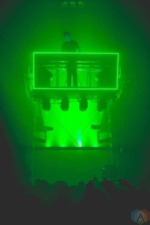 VANCOUVER, BC - OCTOBER 12: RL Grime performs at Vogue Theatre in Vancouver on October 12, 2017. (Photo: Isaac Wray/Aesthetic Magazine)