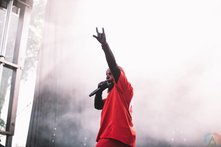 SACRAMENTO, CA - OCTOBER 21: Tech N9NE performs at Aftershock Festival in Sacramento, CA on October 21, 2017. (Photo: Kyle Simmons/Aesthetic Magazine)