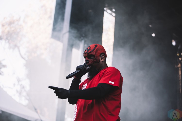 SACRAMENTO, CA - OCTOBER 21: Tech N9NE performs at Aftershock Festival in Sacramento, CA on October 21, 2017. (Photo: Kyle Simmons/Aesthetic Magazine)