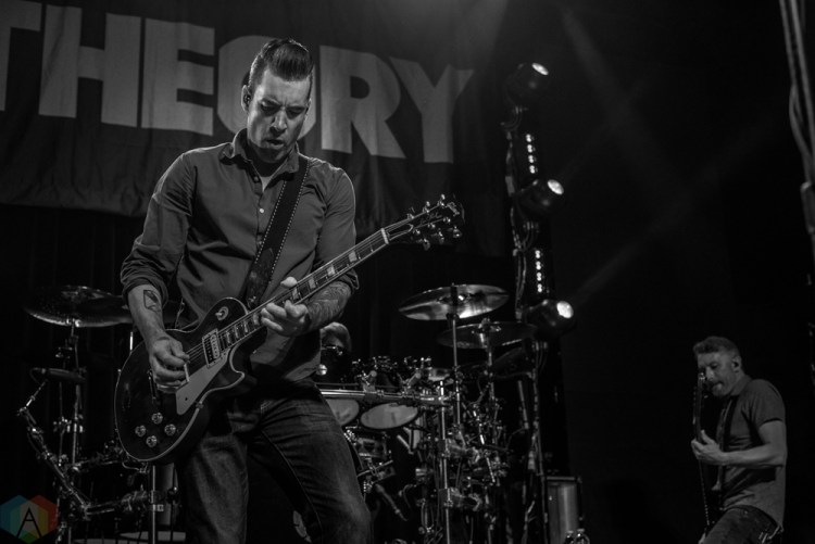 Theory Of A Deadman performs at Delmar Hall in St Louis, Missouri on October 4, 2017. (Photo: Alyssa Bardol/Aesthetic Magazine)