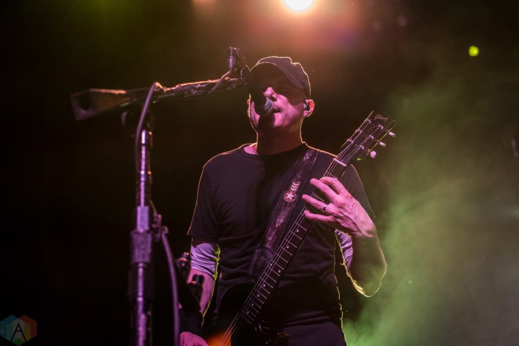 Theory Of A Deadman performs at Delmar Hall in St Louis, Missouri on October 4, 2017. (Photo: Alyssa Bardol/Aesthetic Magazine)