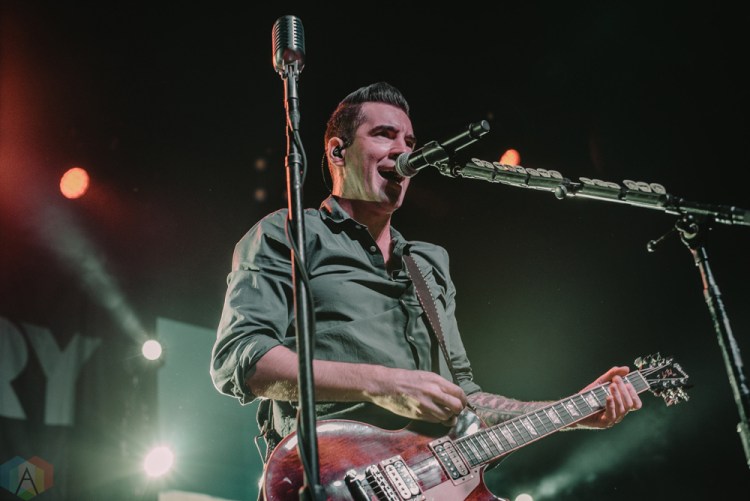 Theory Of A Deadman performs at Delmar Hall in St Louis, Missouri on October 4, 2017. (Photo: Alyssa Bardol/Aesthetic Magazine)