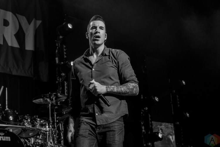 Theory Of A Deadman performs at Delmar Hall in St Louis, Missouri on October 4, 2017. (Photo: Alyssa Bardol/Aesthetic Magazine)