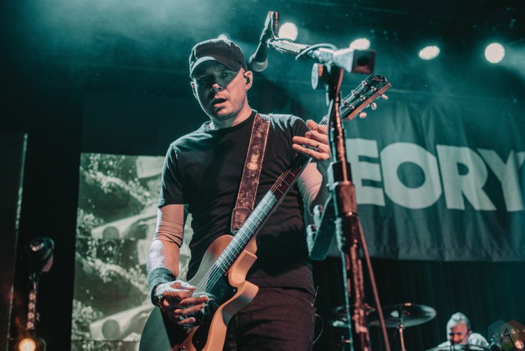 Theory Of A Deadman performs at Delmar Hall in St Louis, Missouri on October 4, 2017. (Photo: Alyssa Bardol/Aesthetic Magazine)