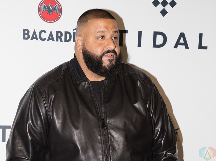 NEW YORK, NY - OCTOBER 17: DJ Khaled attends the TIDAL X: Brooklyn red carpet at Barclays Center in Brooklyn, New York on October 17, 2017. (Photo: Stephan Ordonez/Aesthetic Magazine)