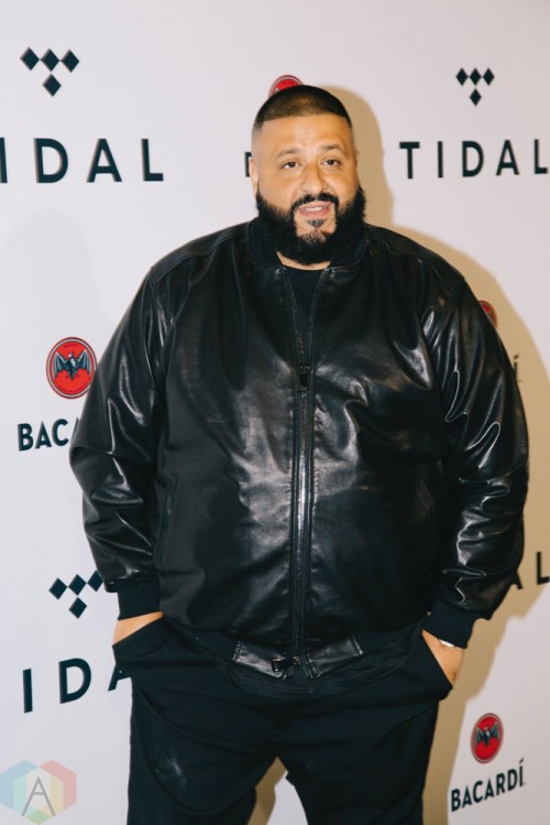 NEW YORK, NY - OCTOBER 17: DJ Khaled attends the TIDAL X: Brooklyn red carpet at Barclays Center in Brooklyn, New York on October 17, 2017. (Photo: Stephan Ordonez/Aesthetic Magazine)