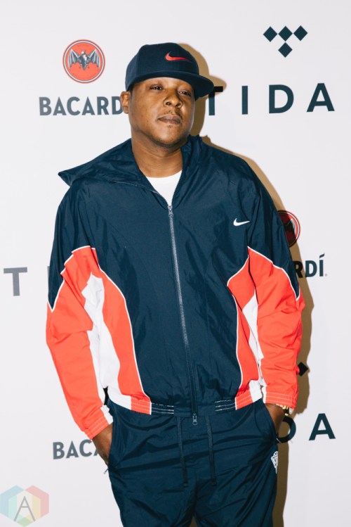 NEW YORK, NY - OCTOBER 17: Jadakiss attends the TIDAL X: Brooklyn red carpet at Barclays Center in Brooklyn, New York on October 17, 2017. (Photo: Stephan Ordonez/Aesthetic Magazine)