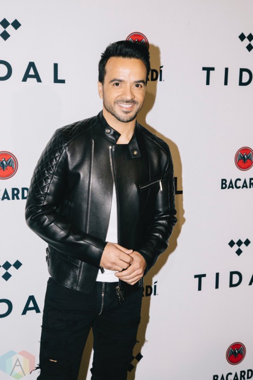 NEW YORK, NY - OCTOBER 17: Luis Fonzi attends the TIDAL X: Brooklyn red carpet at Barclays Center in Brooklyn, New York on October 17, 2017. (Photo: Stephan Ordonez/Aesthetic Magazine)