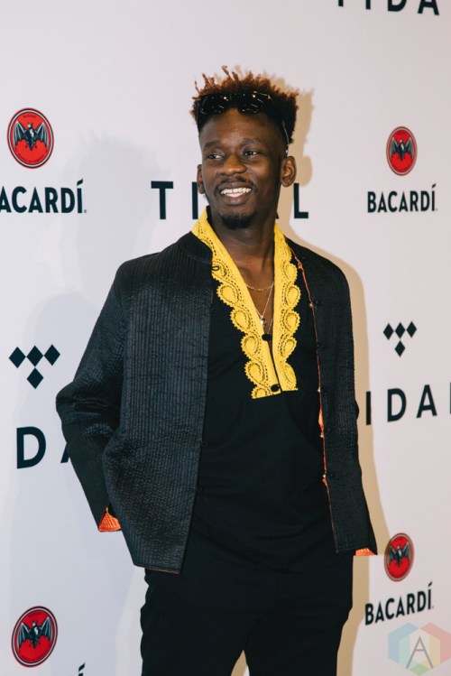 NEW YORK, NY - OCTOBER 17: Mr. Eazi attends the TIDAL X: Brooklyn red carpet at Barclays Center in Brooklyn, New York on October 17, 2017. (Photo: Stephan Ordonez/Aesthetic Magazine)