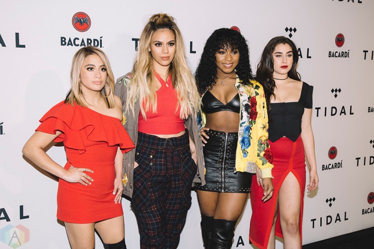 NEW YORK, NY - OCTOBER 17: Fifth Harmony attends the TIDAL X: Brooklyn red carpet at Barclays Center in Brooklyn, New York on October 17, 2017. (Photo: Stephan Ordonez/Aesthetic Magazine)