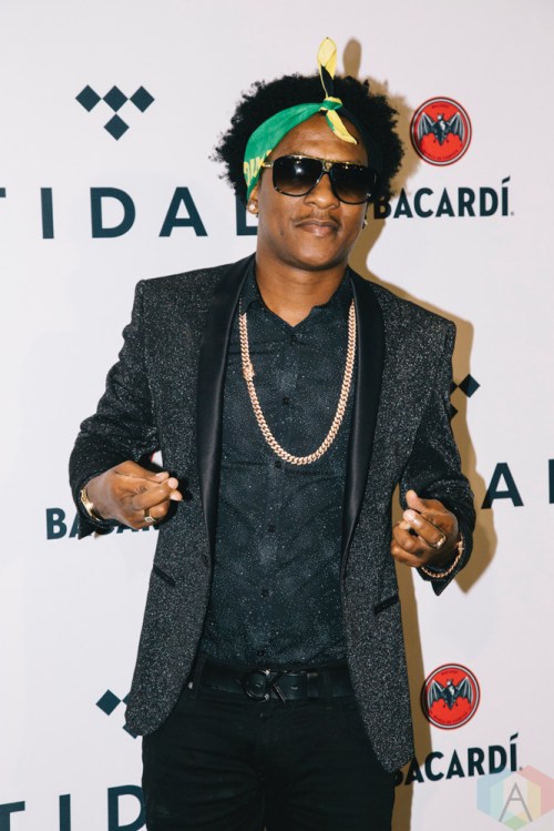 NEW YORK, NY - OCTOBER 17: Charlie Black attends the TIDAL X: Brooklyn red carpet at Barclays Center in Brooklyn, New York on October 17, 2017. (Photo: Stephan Ordonez/Aesthetic Magazine)