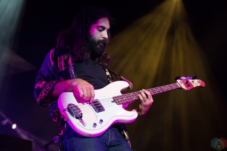 Young The Giant performs at FivePoint Amphitheatre in Irvine, California on October 5, 2017. (Photo: Alejandra Gomez/Aesthetic Magazine)