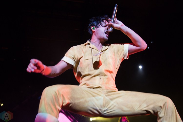 Young The Giant performs at FivePoint Amphitheatre in Irvine, California on October 5, 2017. (Photo: Alejandra Gomez/Aesthetic Magazine)