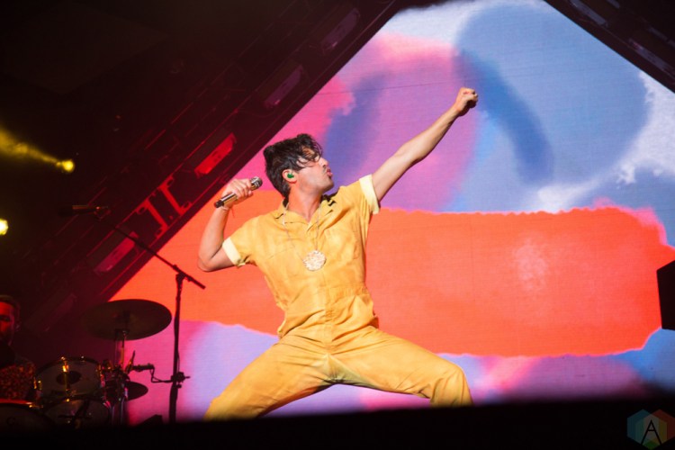 Young The Giant performs at FivePoint Amphitheatre in Irvine, California on October 5, 2017. (Photo: Alejandra Gomez/Aesthetic Magazine)