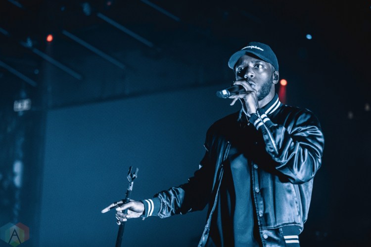 TORONTO, ON - NOVEMBER 14: 6lack performs at Rebel in Toronto on November 14, 2017. (Photo: Anton Mak/Aesthetic Magazine)
