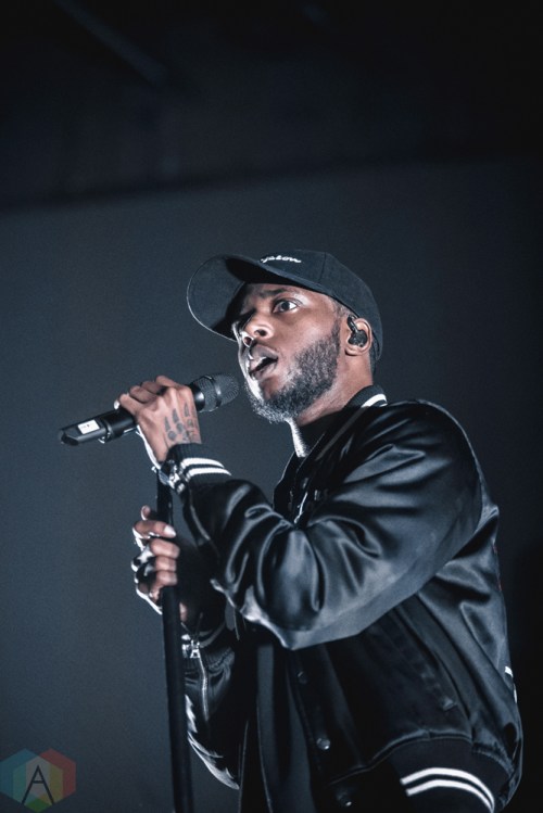 TORONTO, ON - NOVEMBER 14: 6lack performs at Rebel in Toronto on November 14, 2017. (Photo: Anton Mak/Aesthetic Magazine)