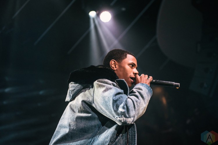 TORONTO, ON - NOVEMBER 28: A Boogie Wit Da Hoodie performs at Rebel in Toronto on November 28, 2017. (Photo: Harrison Haines/Aesthetic Magazine)