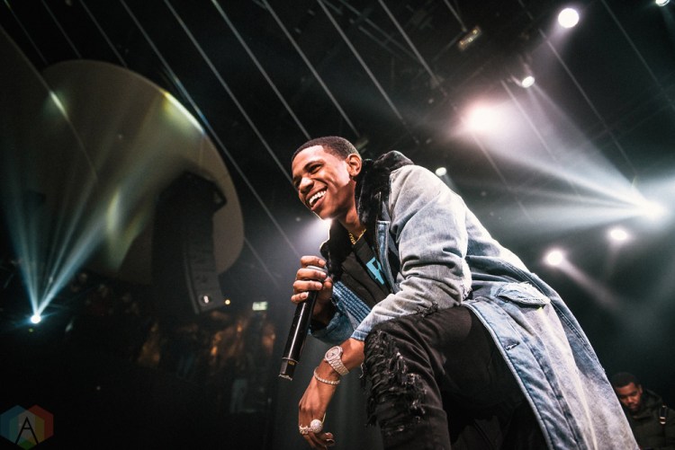 TORONTO, ON - NOVEMBER 28: A Boogie Wit Da Hoodie performs at Rebel in Toronto on November 28, 2017. (Photo: Harrison Haines/Aesthetic Magazine)