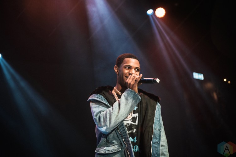 TORONTO, ON - NOVEMBER 28: A Boogie Wit Da Hoodie performs at Rebel in Toronto on November 28, 2017. (Photo: Harrison Haines/Aesthetic Magazine)