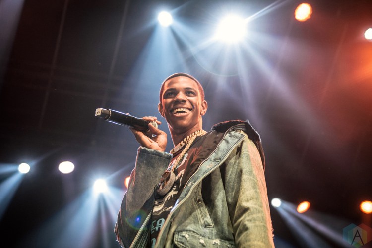 TORONTO, ON - NOVEMBER 28: A Boogie Wit Da Hoodie performs at Rebel in Toronto on November 28, 2017. (Photo: Harrison Haines/Aesthetic Magazine)