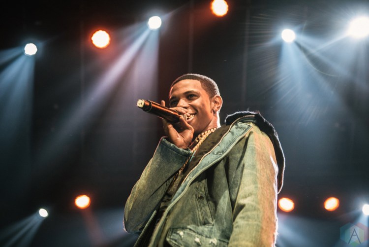 TORONTO, ON - NOVEMBER 28: A Boogie Wit Da Hoodie performs at Rebel in Toronto on November 28, 2017. (Photo: Harrison Haines/Aesthetic Magazine)