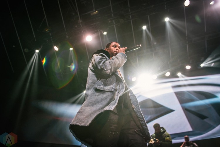 TORONTO, ON - NOVEMBER 28: A Boogie Wit Da Hoodie performs at Rebel in Toronto on November 28, 2017. (Photo: Harrison Haines/Aesthetic Magazine)