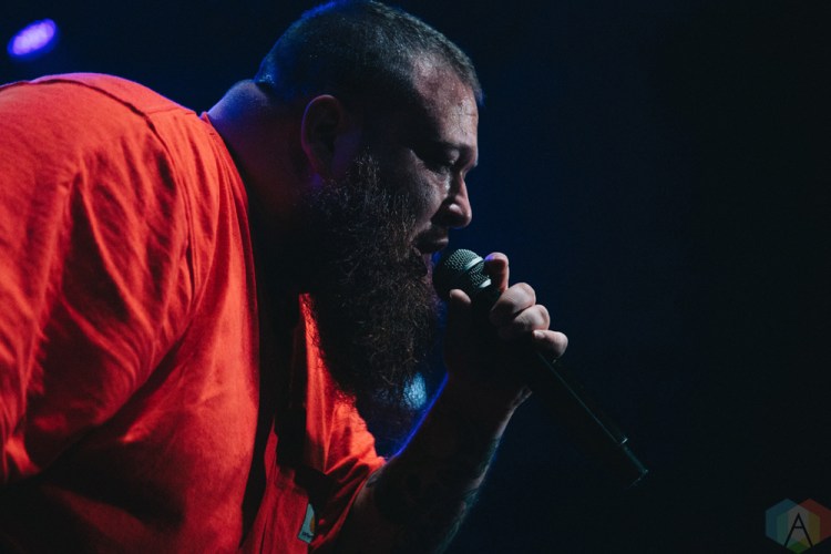 TORONTO, ON - NOVEMBER 19: Action Bronson performs at Rebel in Toronto on November 19, 2017. (Photo: Stephan Ordonez/Aesthetic Magazine)