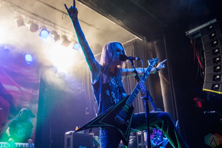 TORONTO, ON - NOVEMBER 28: Children of Bodom performs at Phoenix Concert Theatre in Toronto on November 28, 2017. (Photo: Tyler Roberts/Aesthetic Magazine)
