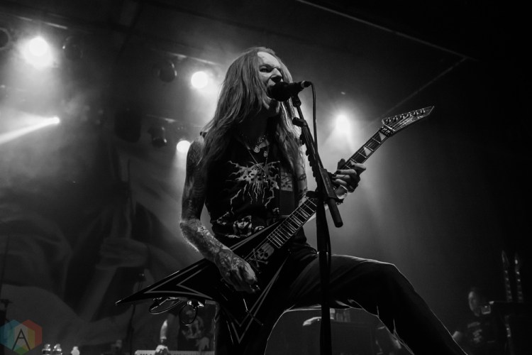 TORONTO, ON - NOVEMBER 28: Children of Bodom performs at Phoenix Concert Theatre in Toronto on November 28, 2017. (Photo: Tyler Roberts/Aesthetic Magazine)